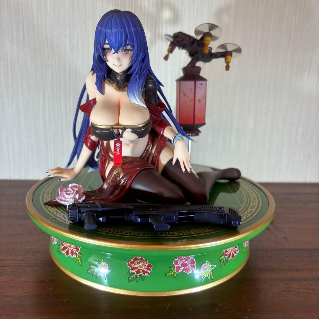 ドールズフロントライン　DP-12 花月夜行灯　紅　1/6 フィギュア