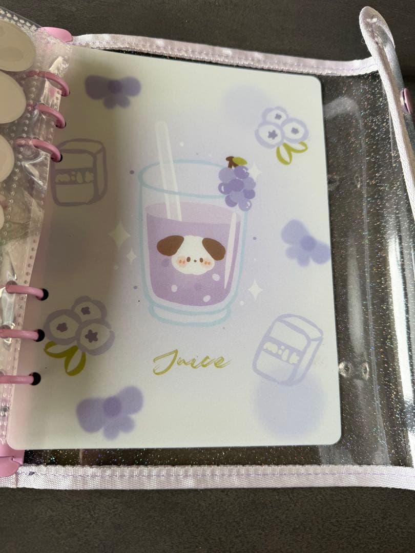 A5シール帳完成版シール帳 完成品 ボンボンドロップシール