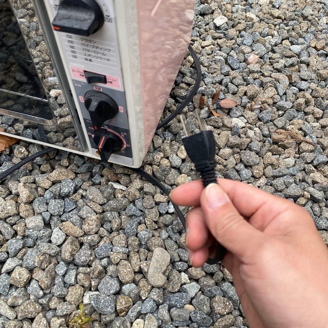 SANYO 小型電子オーブン　ピンク　SOB-155 昭和レトロポップ