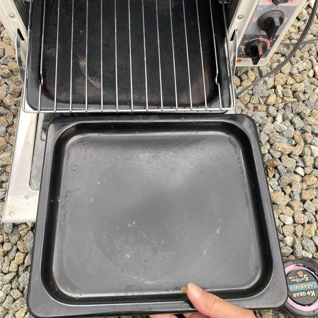 SANYO 小型電子オーブン　ピンク　SOB-155 昭和レトロポップ