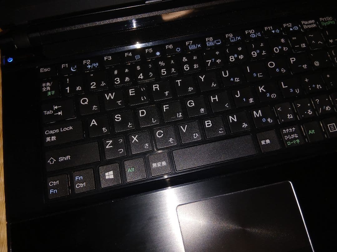 中古ノートパソコン　Epson NY2400S Windows11 初期化済