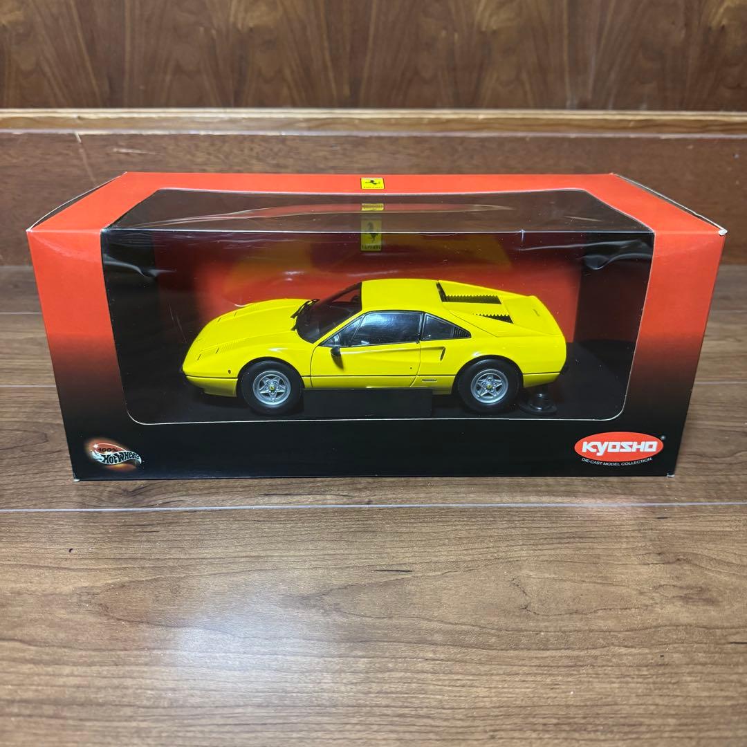 絶版 京商 1/18 フェラーリ 308GTB 1976 イエロー