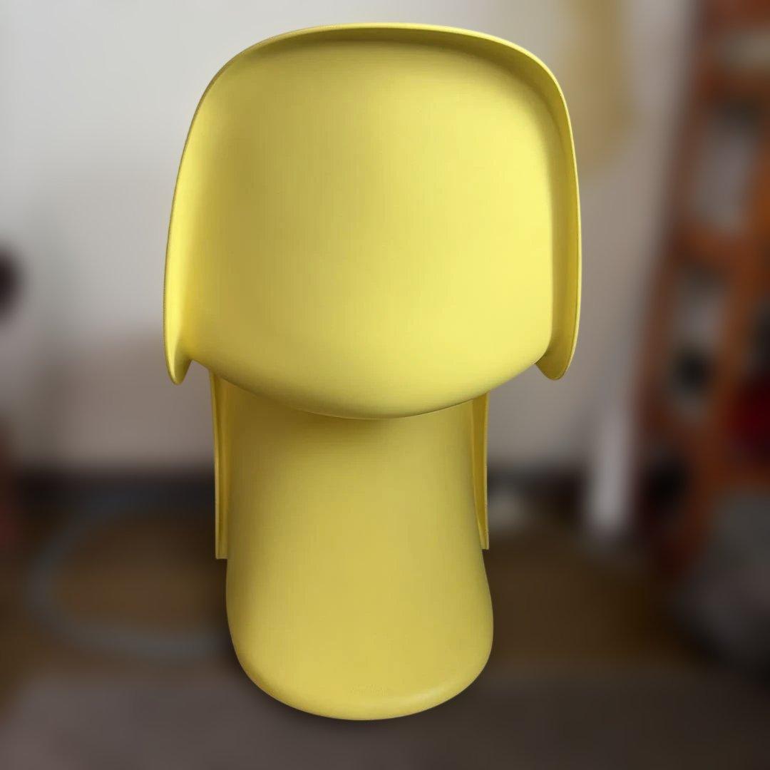 【vitra正規品】パントンチェア イエロー　1/2