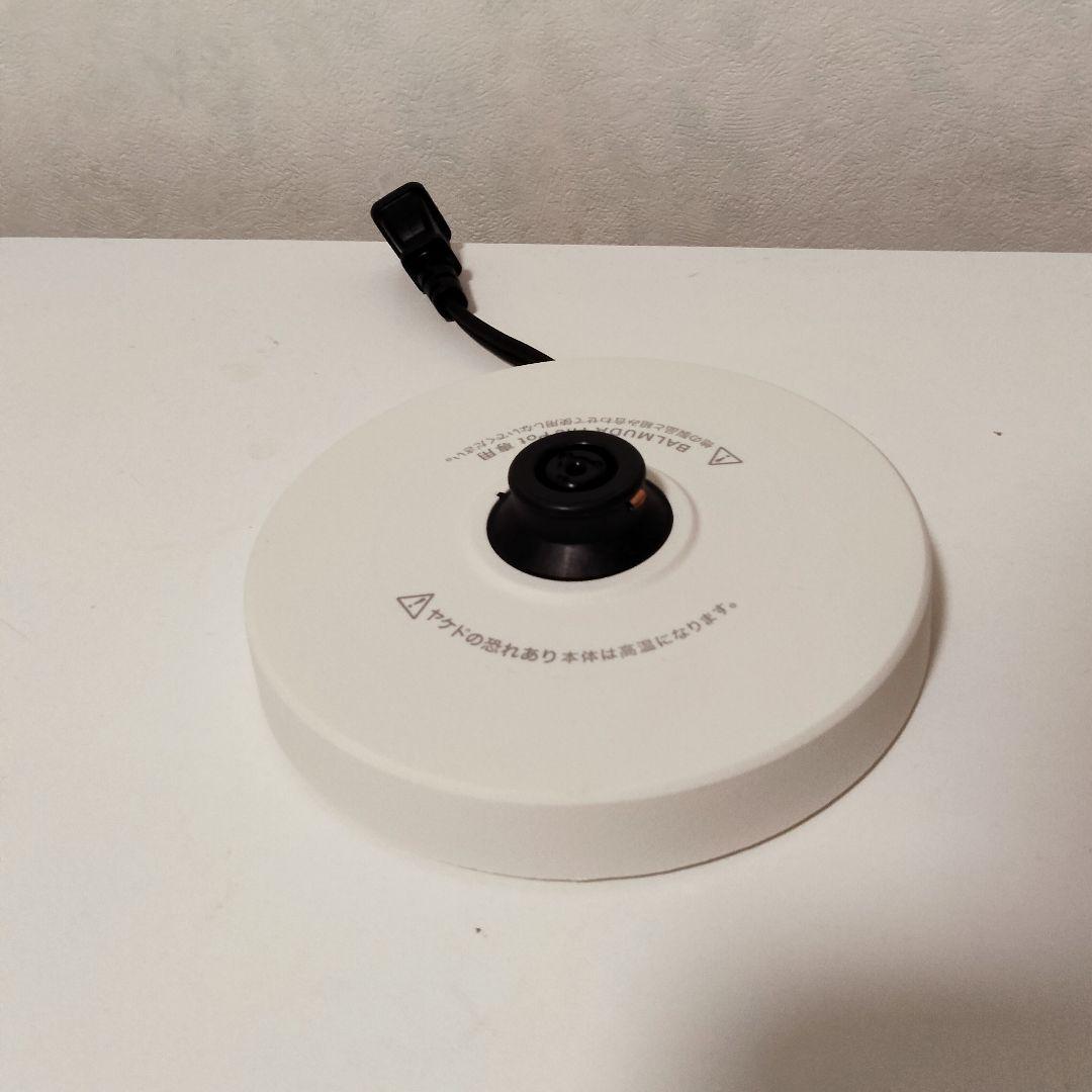 BALMUDA The pot バルミューダ　電気ケトル　ホワイト　482