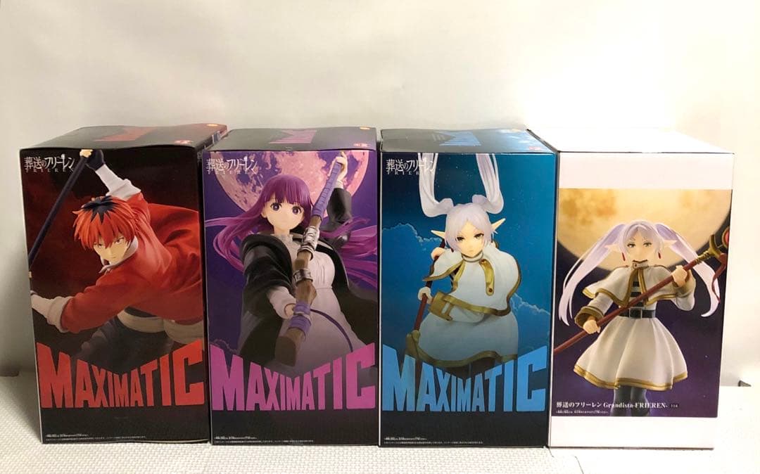 葬送のフリーレン フィギュア　MAXIMATIC、 Grandista4体セット