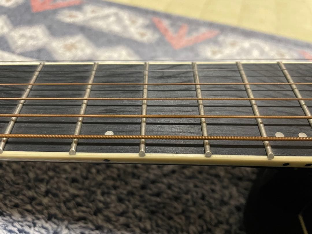 Morris エレアコ　アコギ　R-011 ダークブラウン ギターケース付き