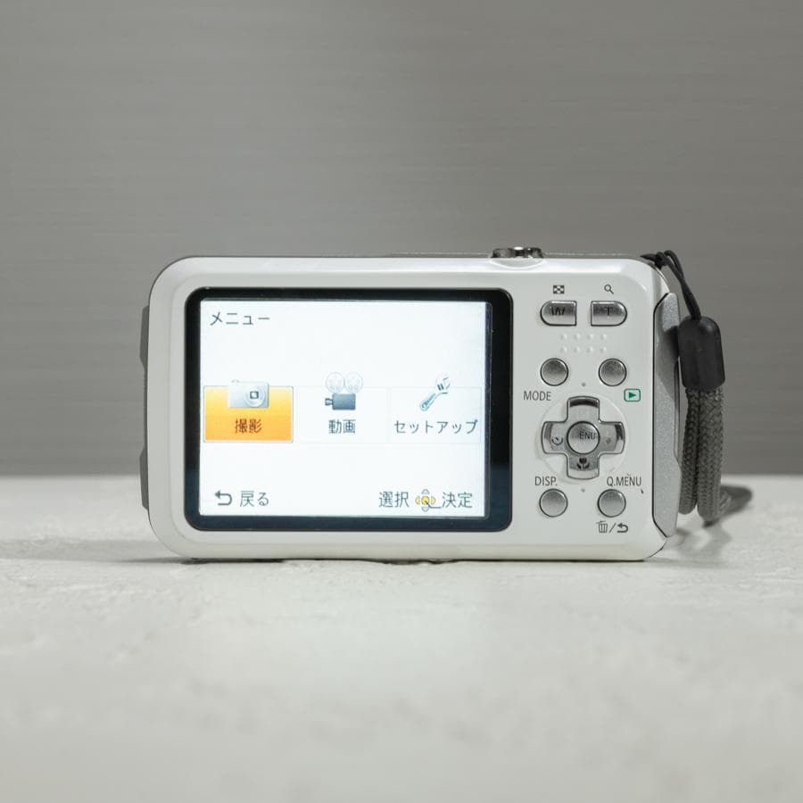 【防水カメラ】LUMIX DMC-FT25 ホワイト 動作確認済 スマホ転送