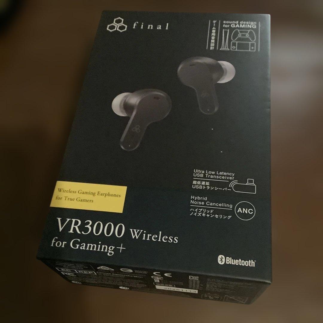 イヤホン final VR3000 Wireless for Gaming+