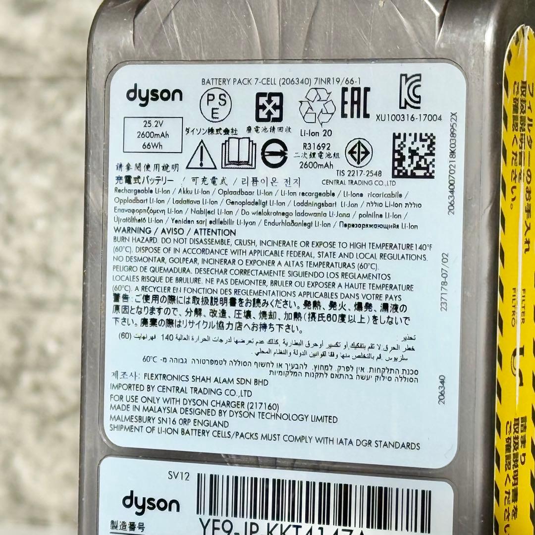 Dyson Cyclone V10 Fluffy スタンドセット