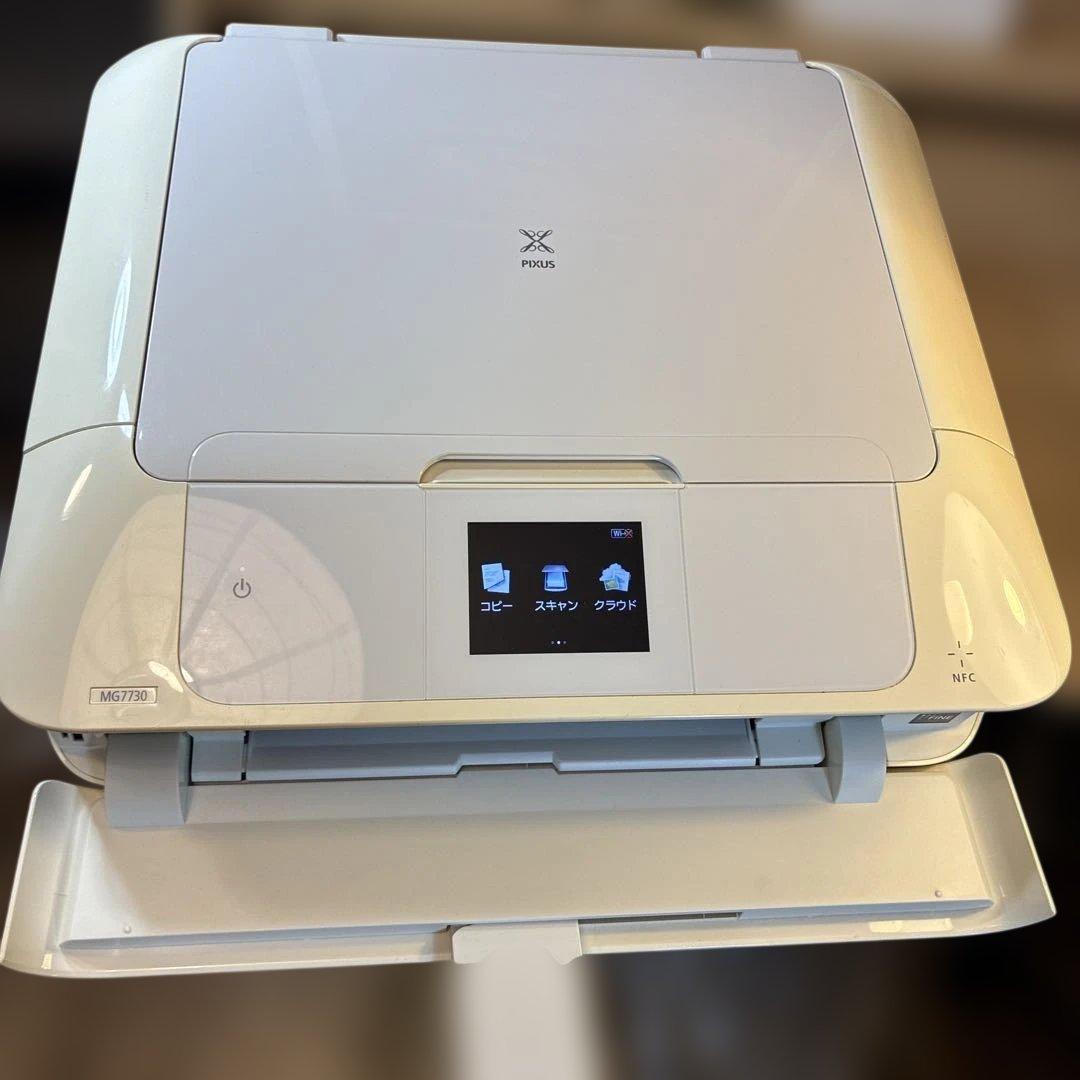 美品 複合機プリンター Canon PIXUS MG7730 動作OK インク付