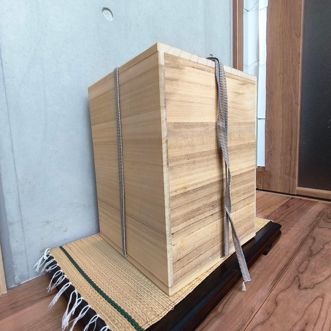 金箔装飾の陶器花瓶　三代目斎藤雲楽　京清水焼伝統工芸士