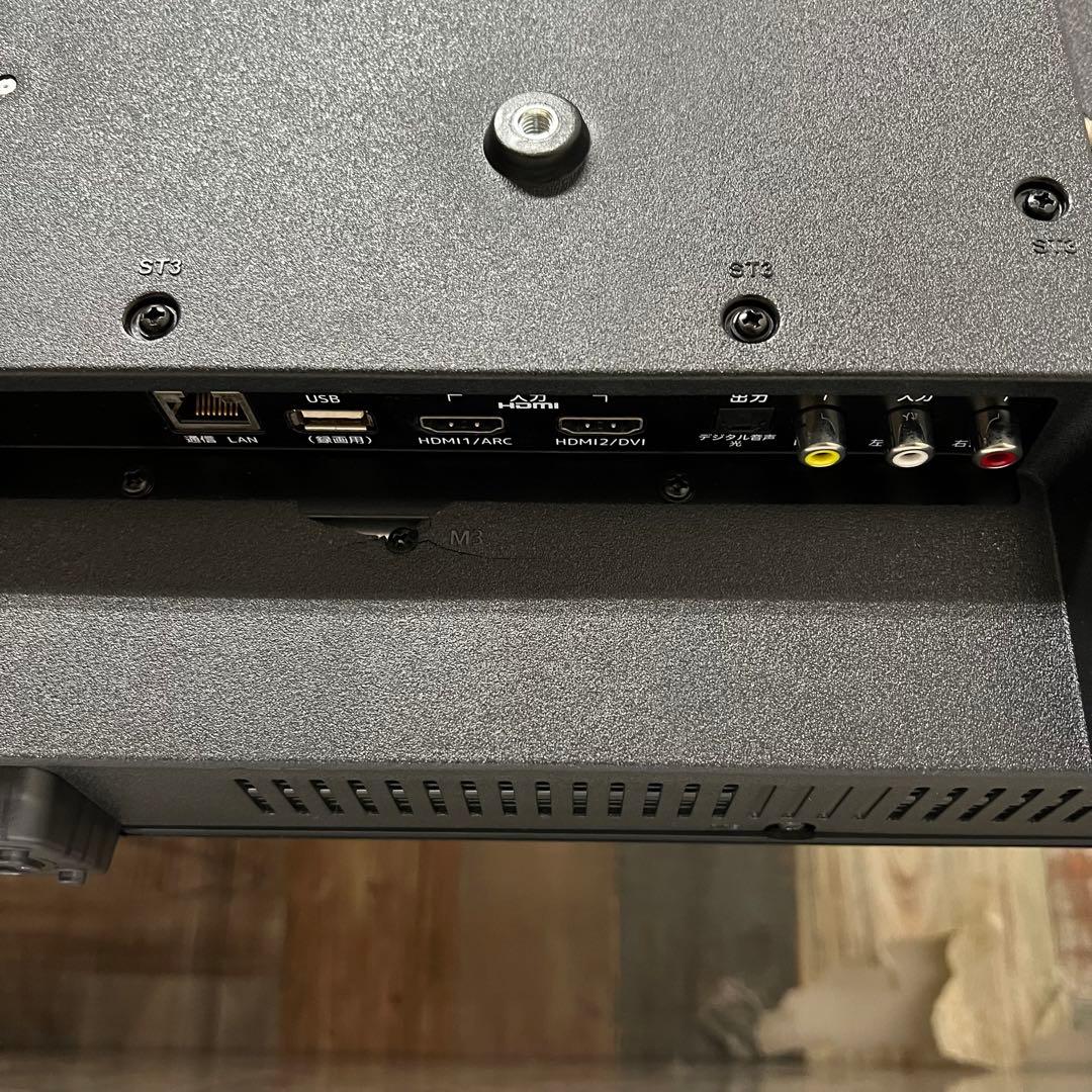 即日受渡❣️全国送料込4年前購入マクスゼン43型液晶TVゲームモード搭載。