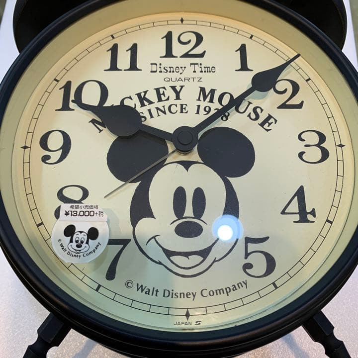 ディズニー　ミッキーマウス　目覚まし時計　レア廃盤SEIKO