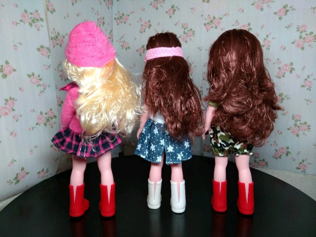 仲良し3人組 ガール ドール 人形