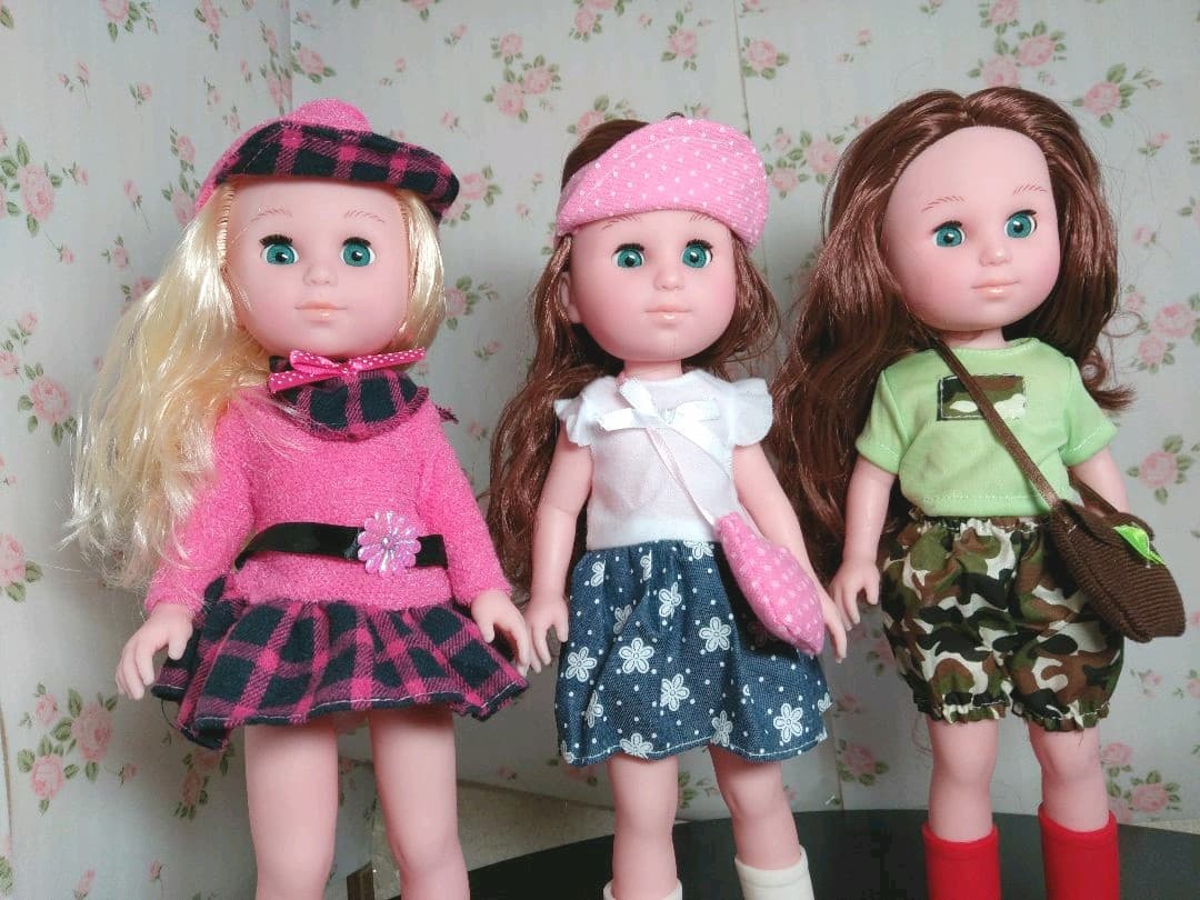 仲良し3人組 ガール ドール 人形