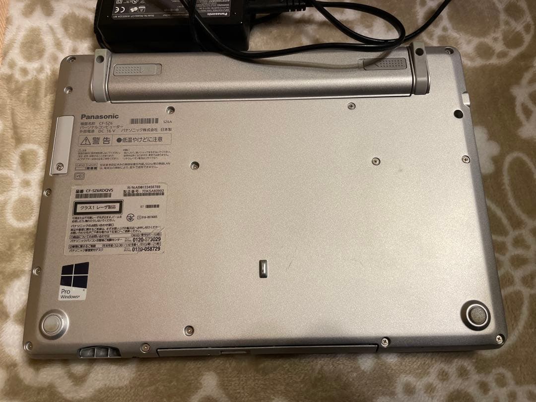 Let’s note CF-SZ6 i5 8G SSD256 DVD Win11