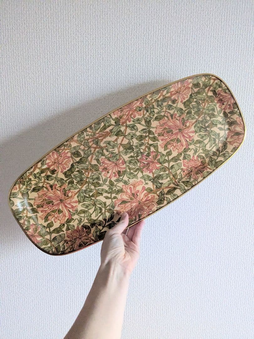 ヴィンテージ Arnold Designs トレー イギリス製 フラワー柄