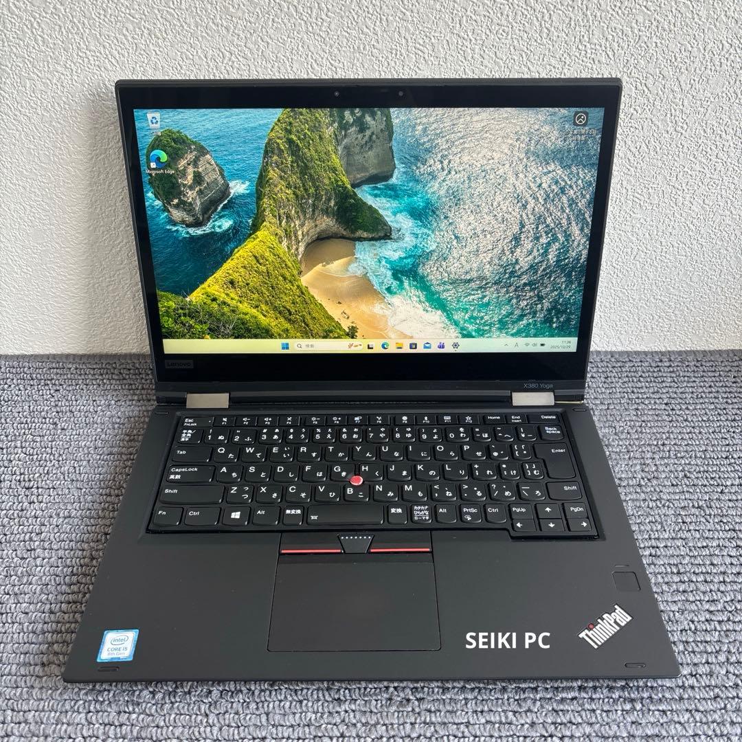 Lenovo thinkpad X380 Yoga i5-8250Uメモリ8GB