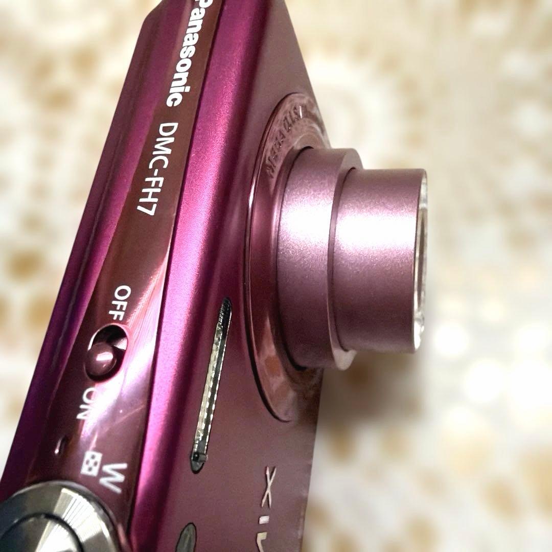 Panasonic LUMIX DMC-FH7 ピンク 16メガピクセル