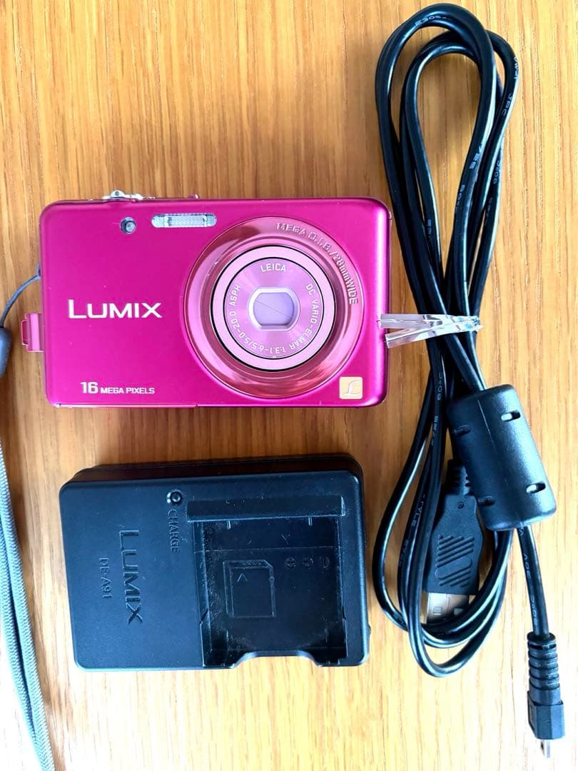 Panasonic LUMIX DMC-FH7 ピンク 16メガピクセル