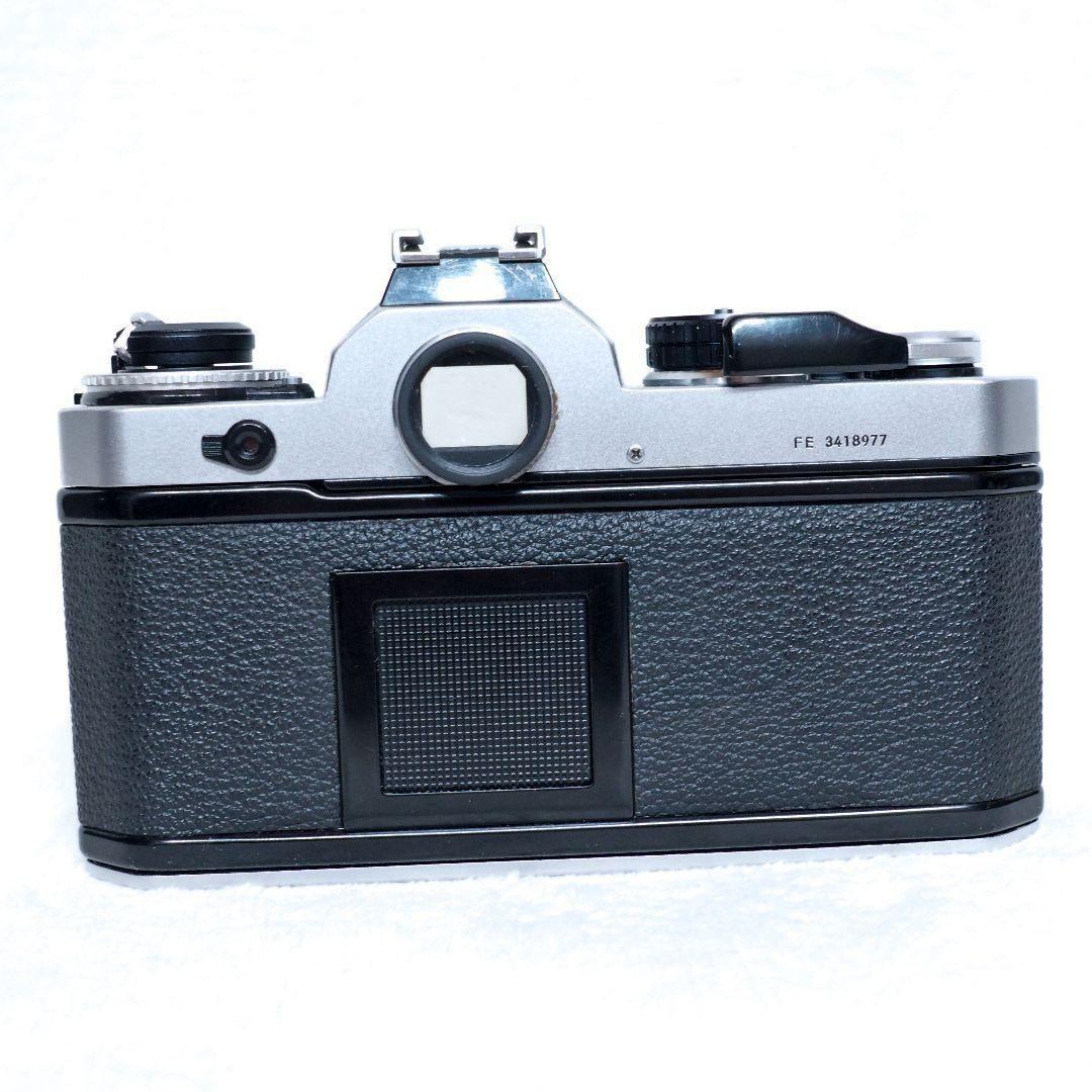美品 Nikon ニコンFE シルバー 清掃 モルト交換 整備済 完動 極上品