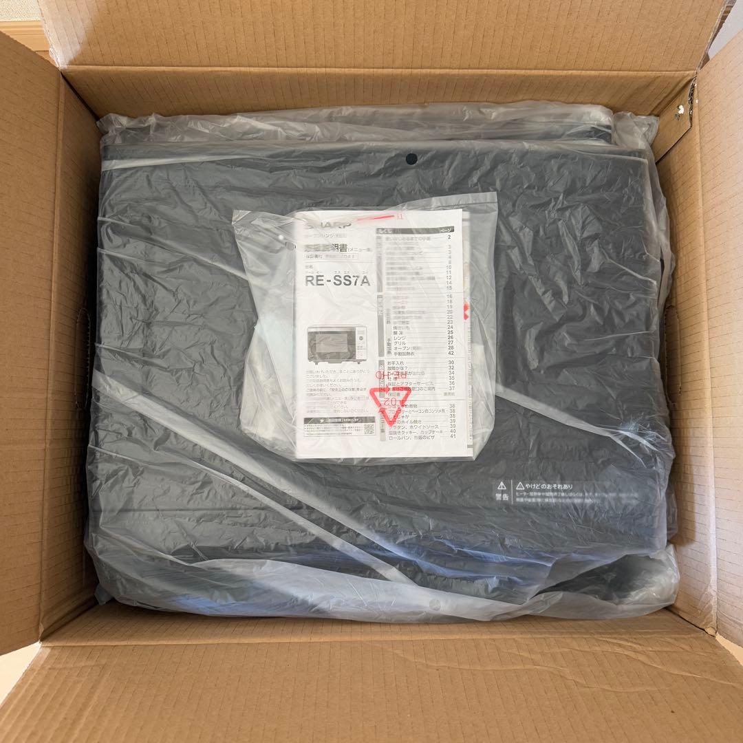 SHARP オーブンレンジ RE-SS7A ブラック（18L)