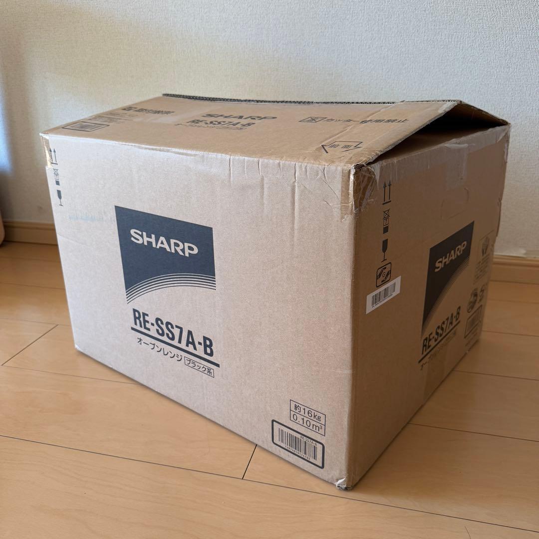 SHARP オーブンレンジ RE-SS7A ブラック（18L)