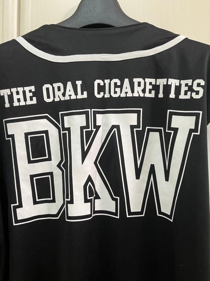 THE ORAL CIGARETTES ベースボールTシャツBKW Mサイズ