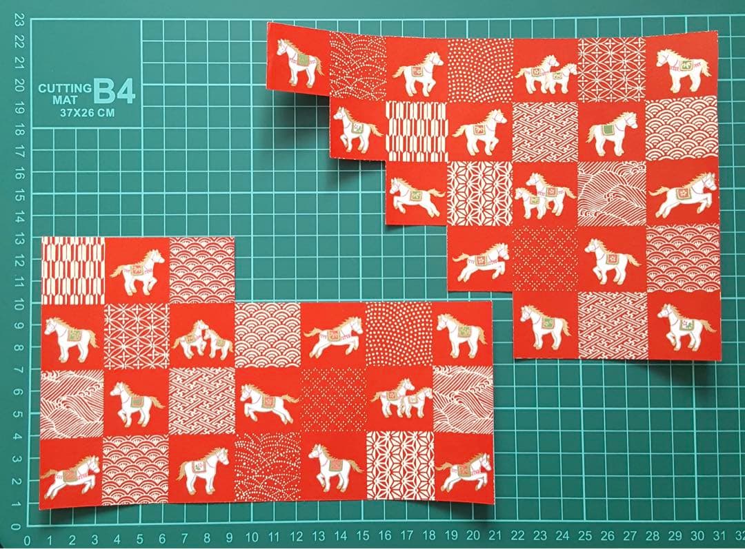 友禅和紙 友禅紙 午 午年 干支 とんぼ トンボ うさぎ ウサギ 紅葉 もみじ