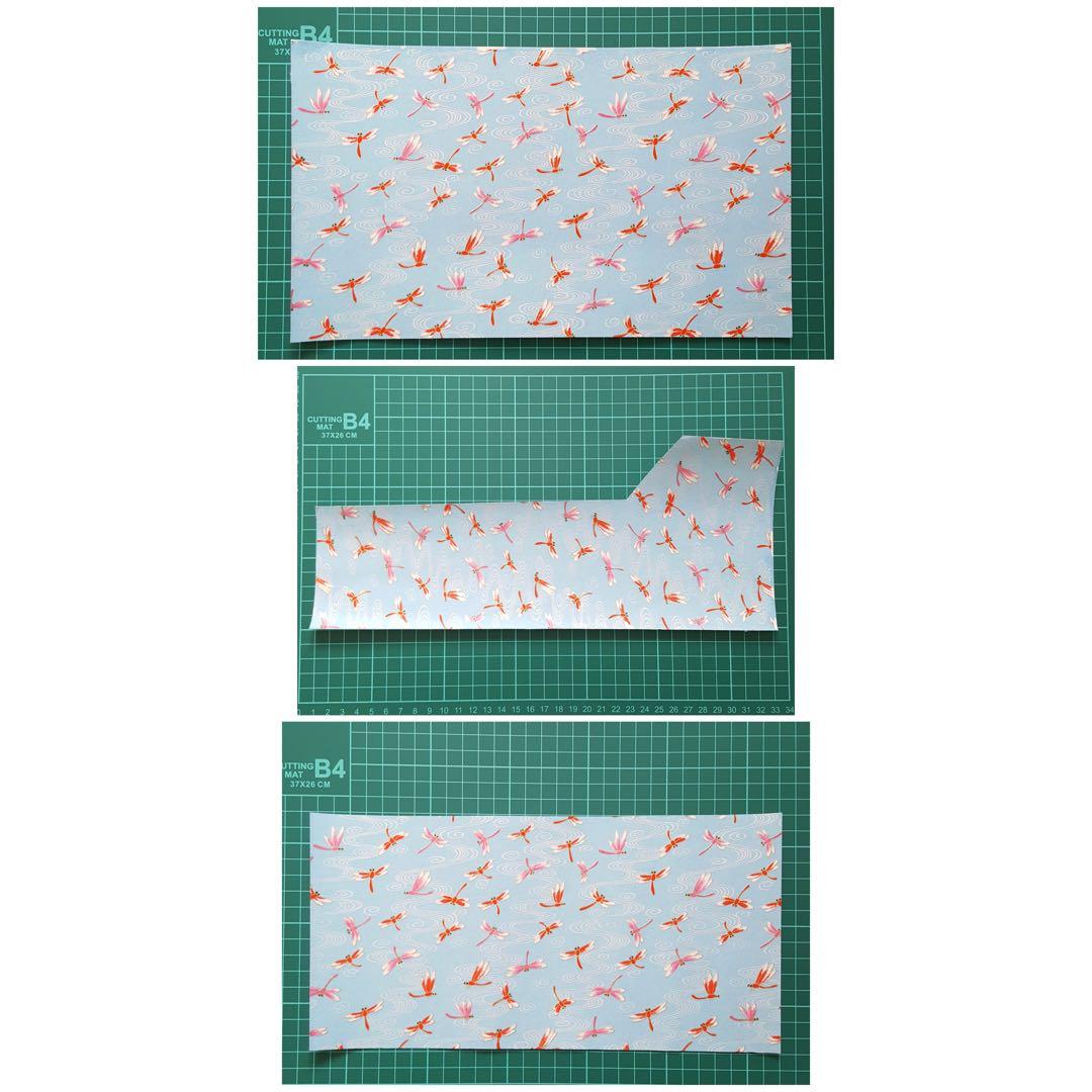 友禅和紙 友禅紙 午 午年 干支 とんぼ トンボ うさぎ ウサギ 紅葉 もみじ