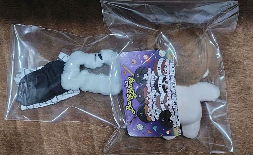 新品未使用★BTS ジョングク 10cmぬいぐるみ 服付き マスター