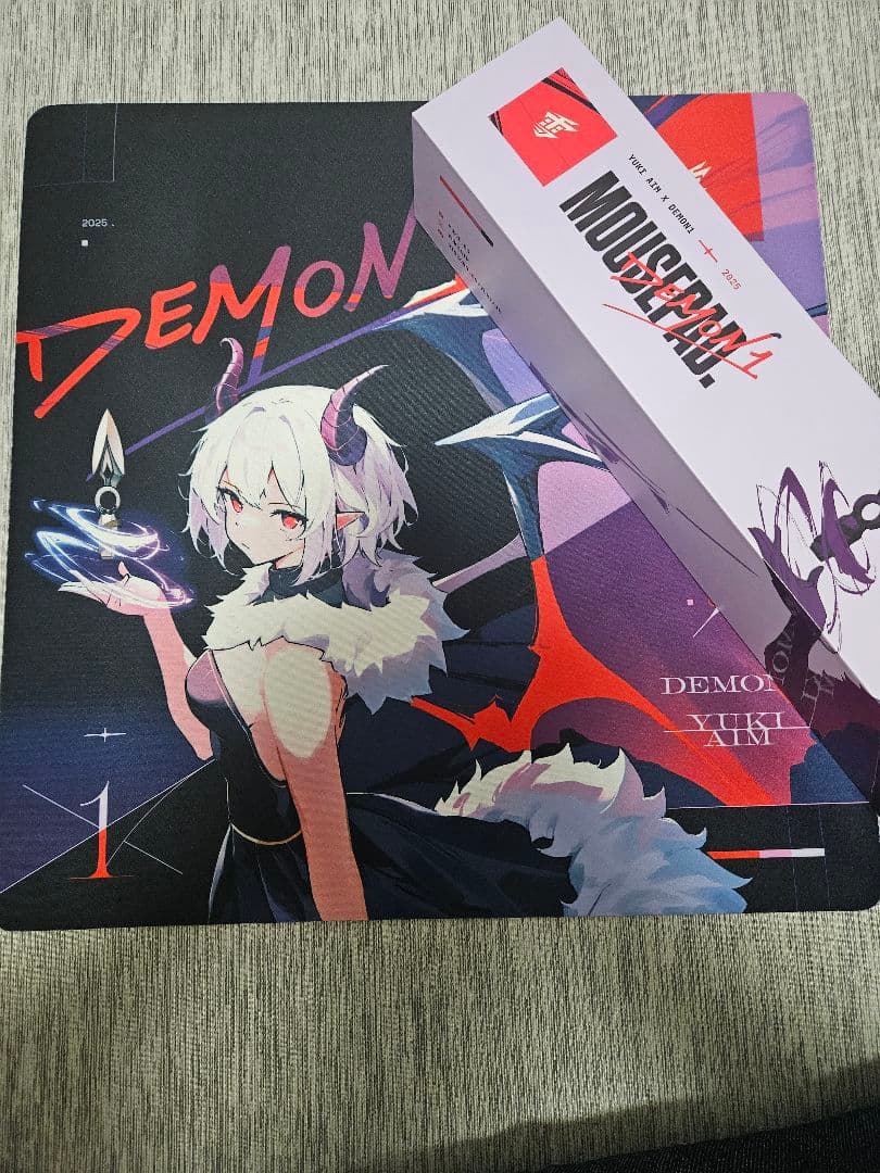 DEMON1 布マウスパッド 専用ボックス付き