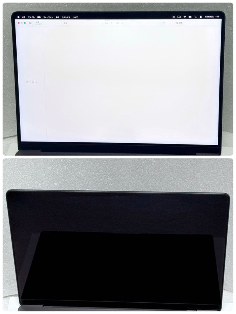 未使用に近い　バッテリー100%　MacBook Pro M3Pro ブラック