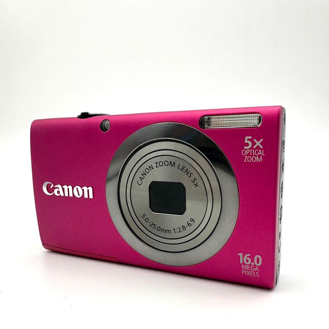 Canon キャノン デジタルカメラ PowerShot A2300 レッド