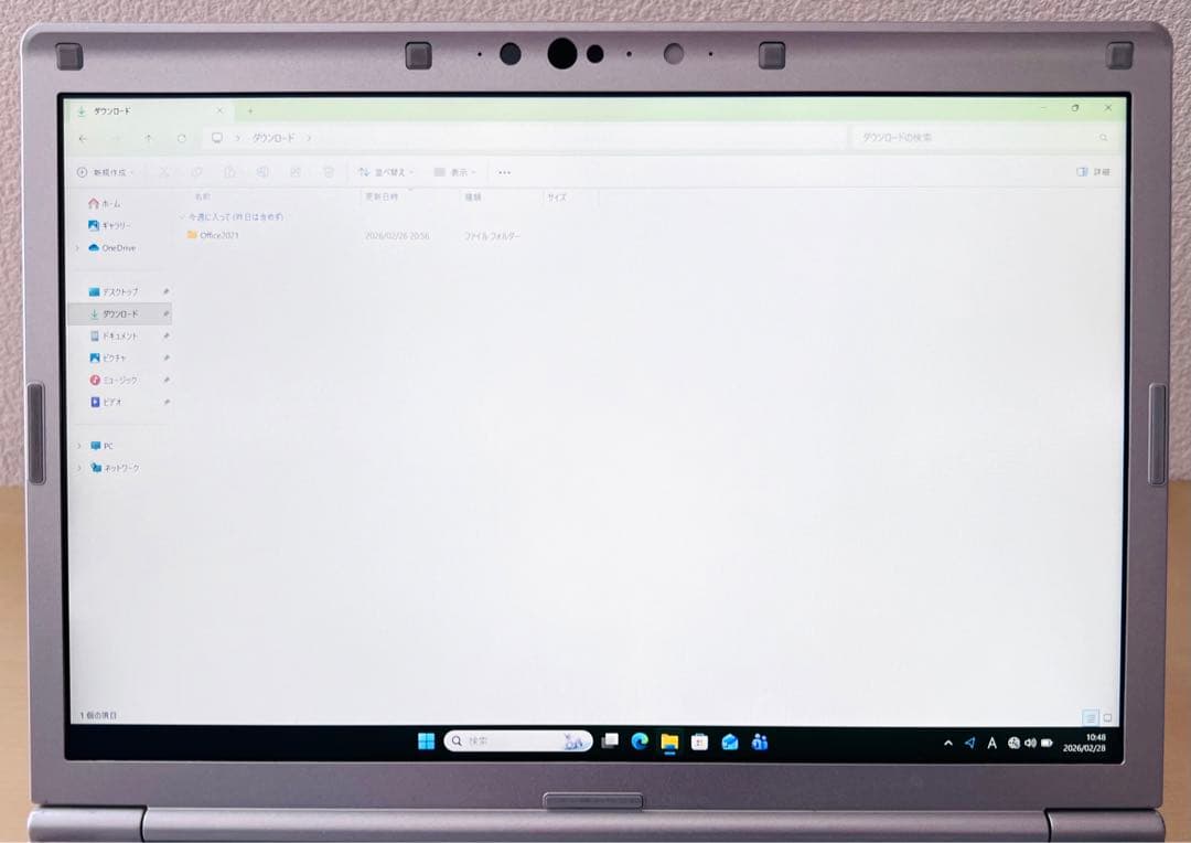 累積1530H レッツノート CF-SV1/11世代i5/16GB/office