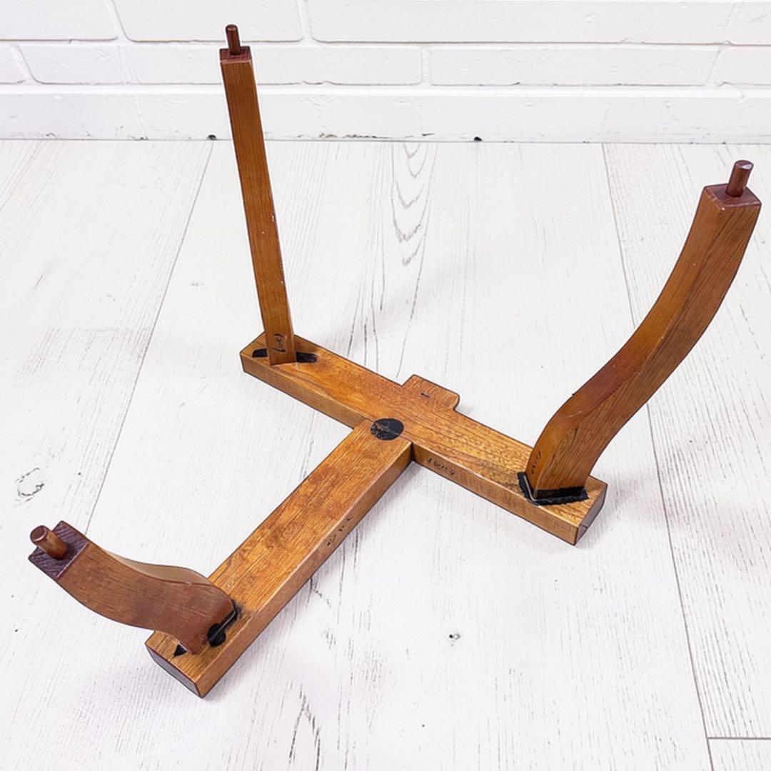 和太鼓 平胴太鼓 1尺2寸 36cm スタンド付き バチ付き セット 木製台