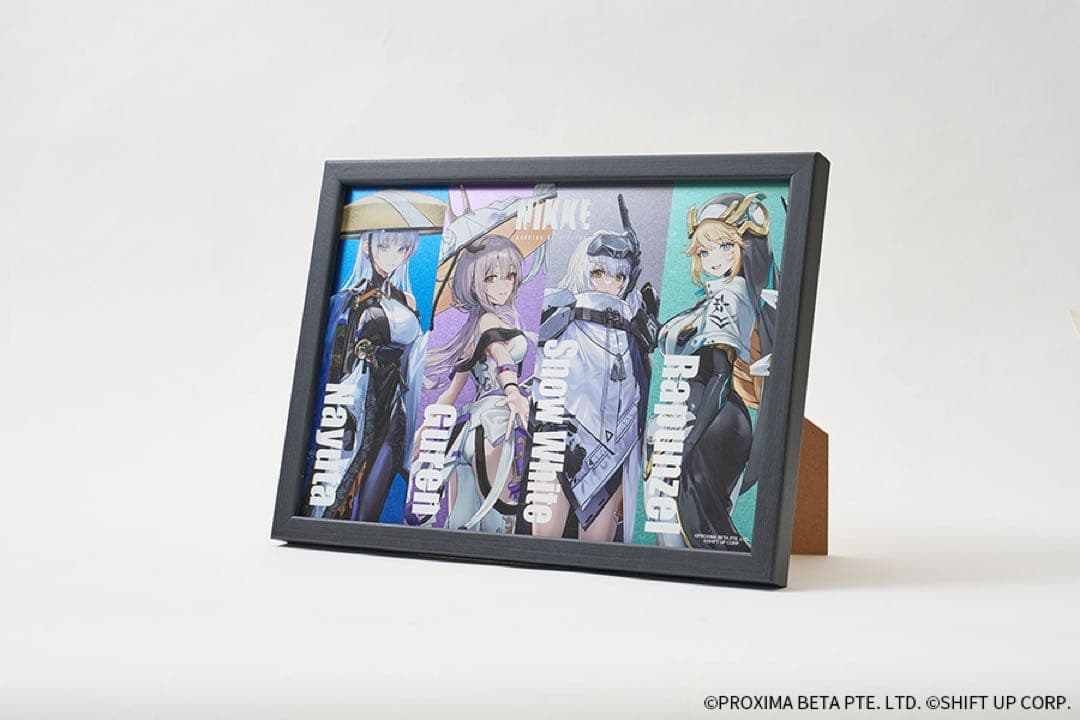 勝利の女神 NIKKE 3周年記念メタルアートフレーム【未開封】