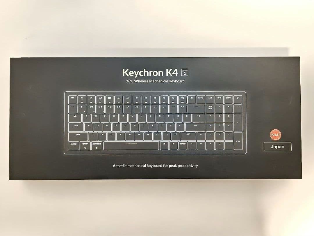 Keychron K4 96% ワイヤレスメカニカルキーボード JIS配列 赤軸