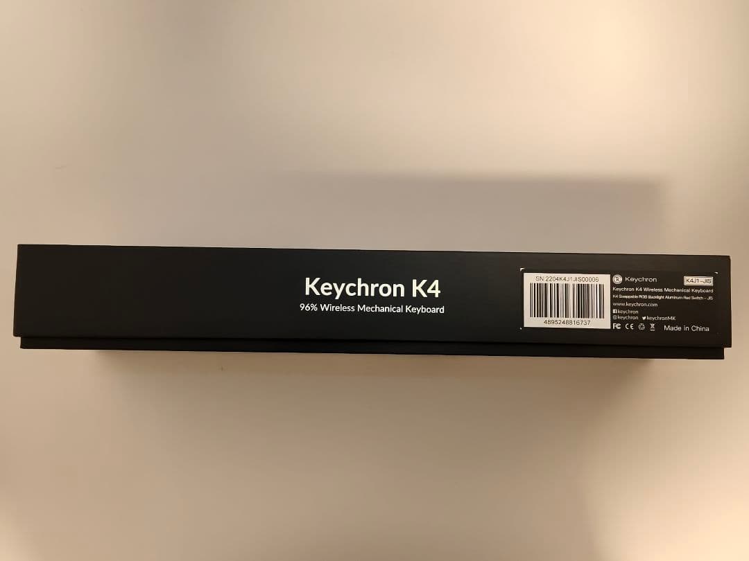 Keychron K4 96% ワイヤレスメカニカルキーボード JIS配列 赤軸