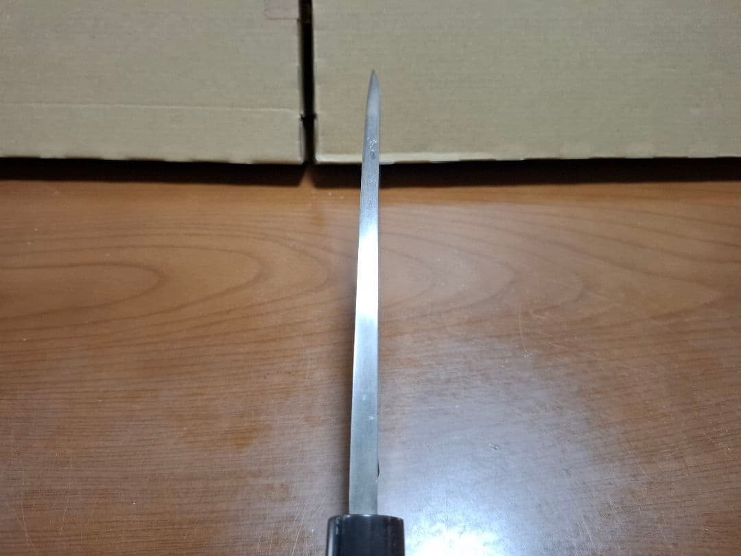 堺 刀司　出刃包丁　全長31.5 刃渡り17cm 厚み7mm 和包丁 使用感少
