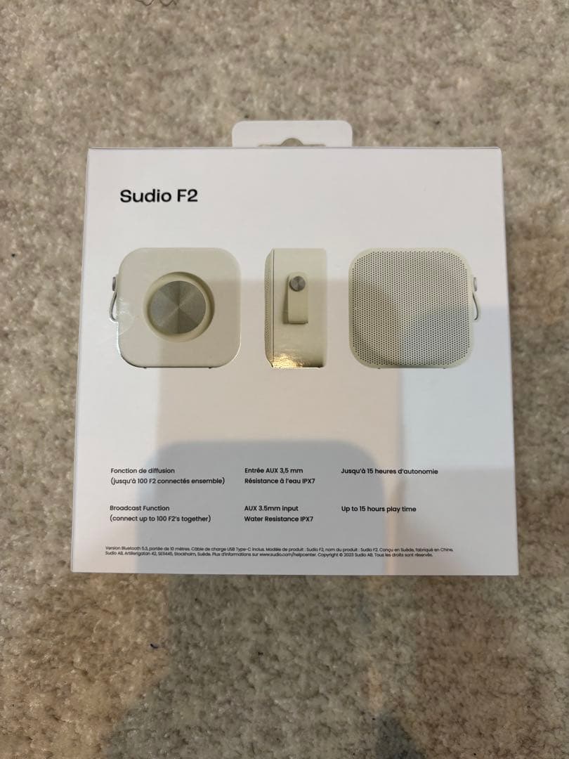 sudio F2 ワイヤレススピーカー