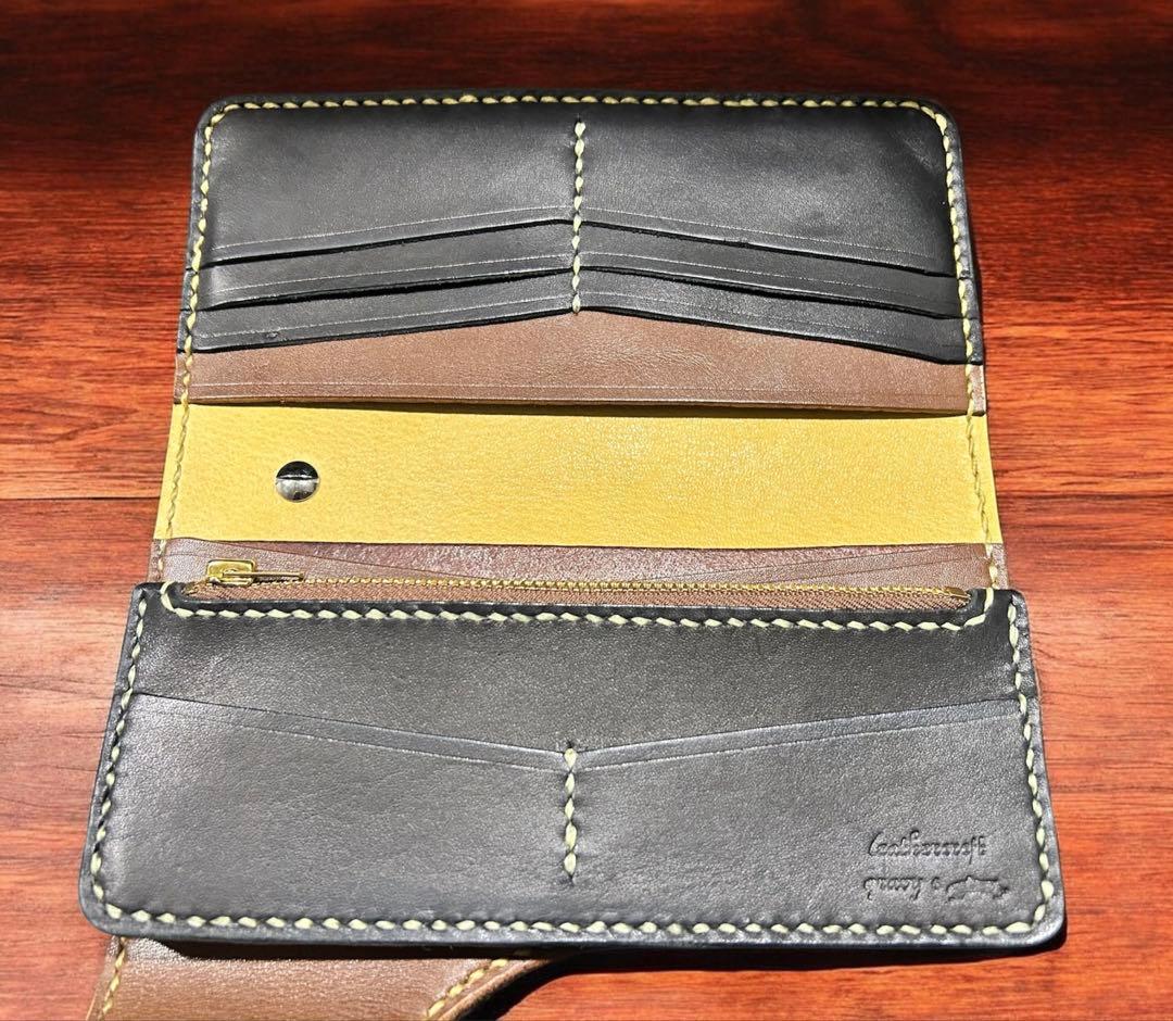 Gravy Leather バイカー 長財布 姫路 コードバン シルバー925