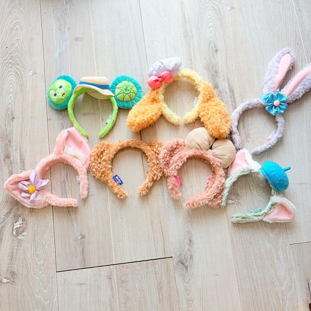 ダッフィー&フレンズ　カチューシャ　コンプリート　ディズニーリゾート