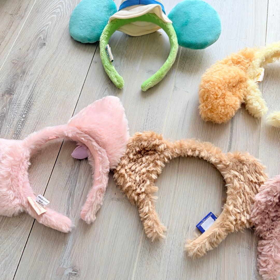 ダッフィー&フレンズ　カチューシャ　コンプリート　ディズニーリゾート