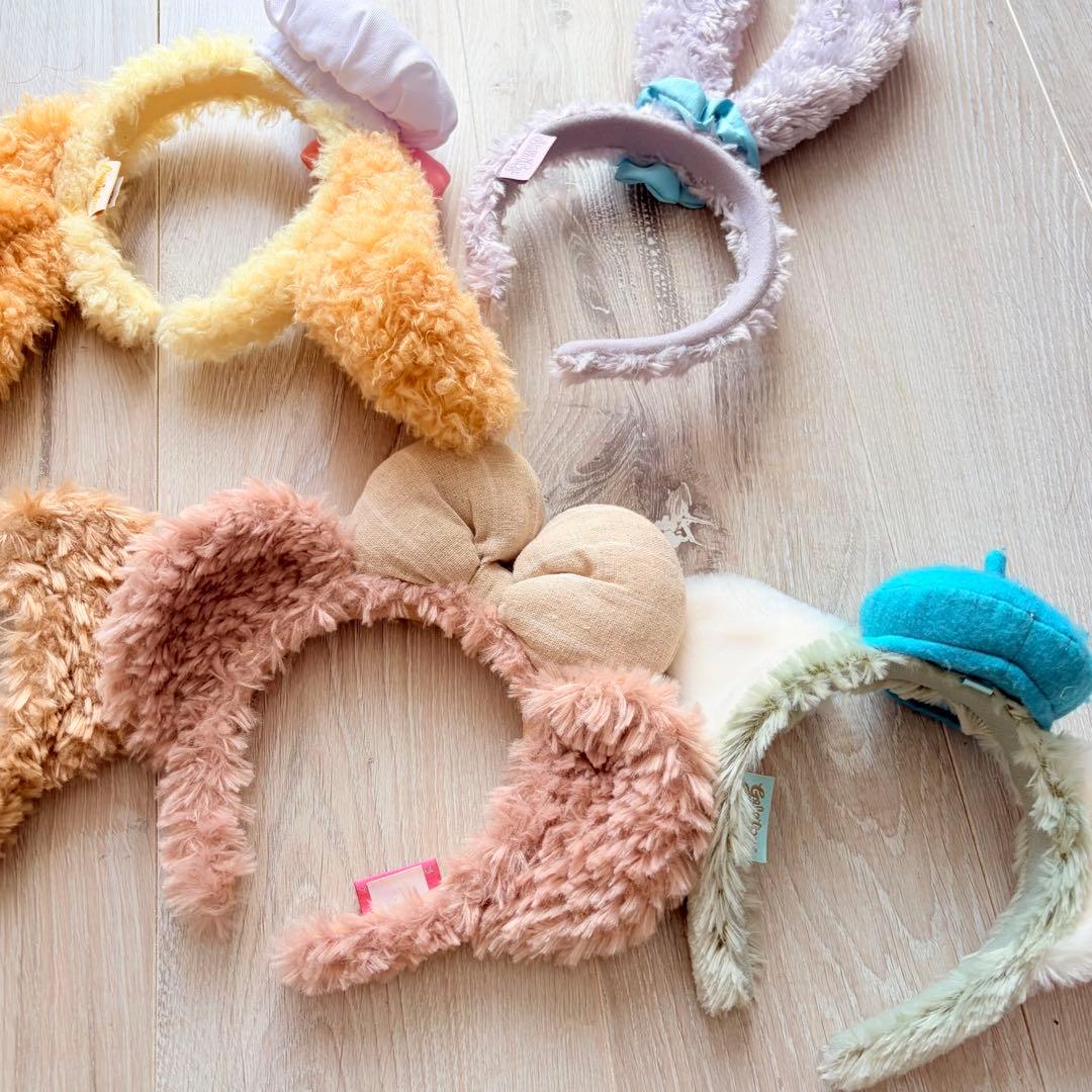 ダッフィー&フレンズ　カチューシャ　コンプリート　ディズニーリゾート