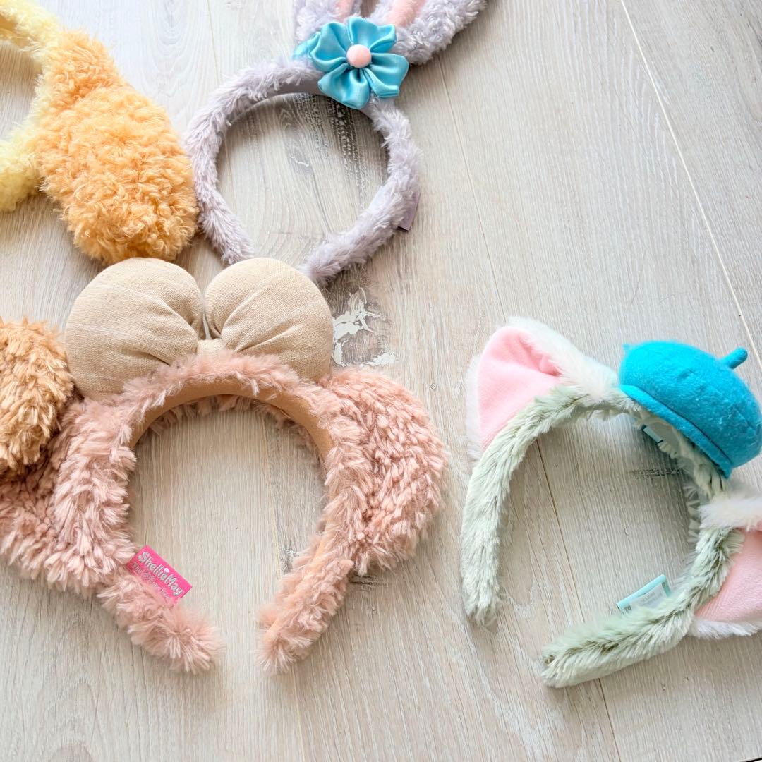 ダッフィー&フレンズ　カチューシャ　コンプリート　ディズニーリゾート