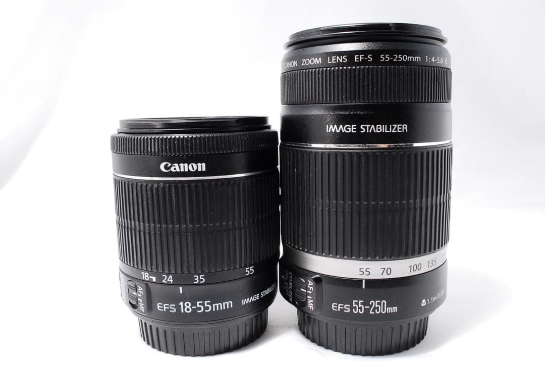 ダブルレンズセット❤️Canon kiss X2❤️入門機おすすめ✨一眼レフ