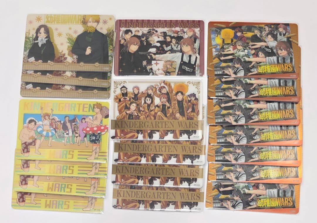 幼稚園WARS カード ステッカー 96点セット リタ ダグ ヨシテル ルーク他