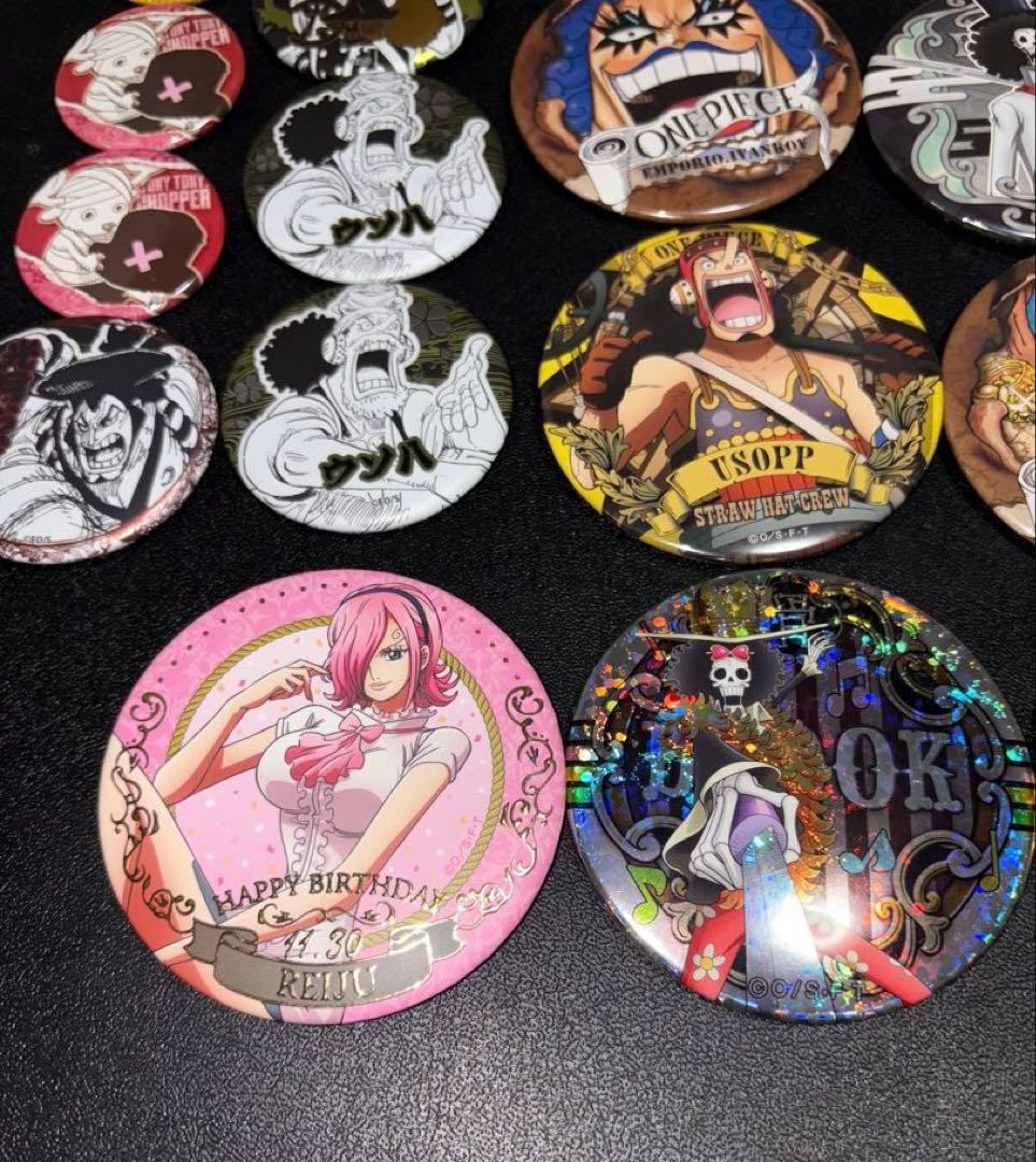 ワンピース　缶バッジ　輩　birthday シーザー　1000話　レイジュ