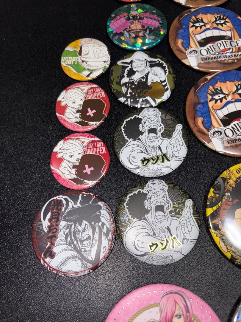 ワンピース　缶バッジ　輩　birthday シーザー　1000話　レイジュ